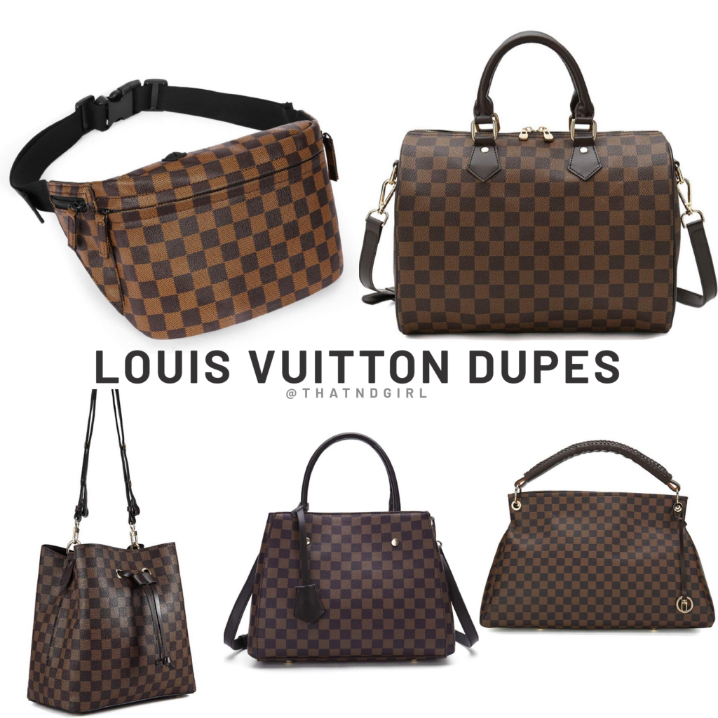 Leather Dupe to the Louis Vuitton Bum Bag Fanny Pack / Review / Bag  styling/ HRH bag chain dupe 
